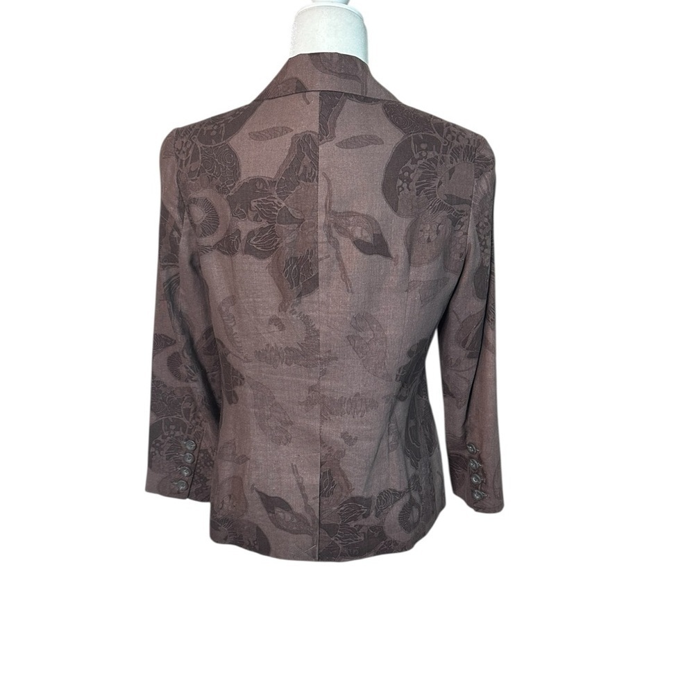 Coldwater Creek Brown Sport Coat with Notched Lapels - Picture 4 of 6